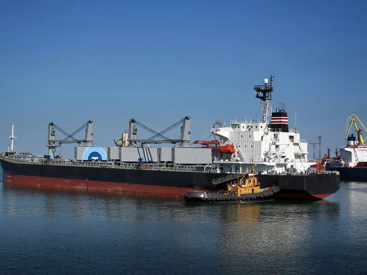 Tanker Vessel at Sea